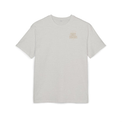 Christ Strengthens Oversized Tee — Philippians 4:13