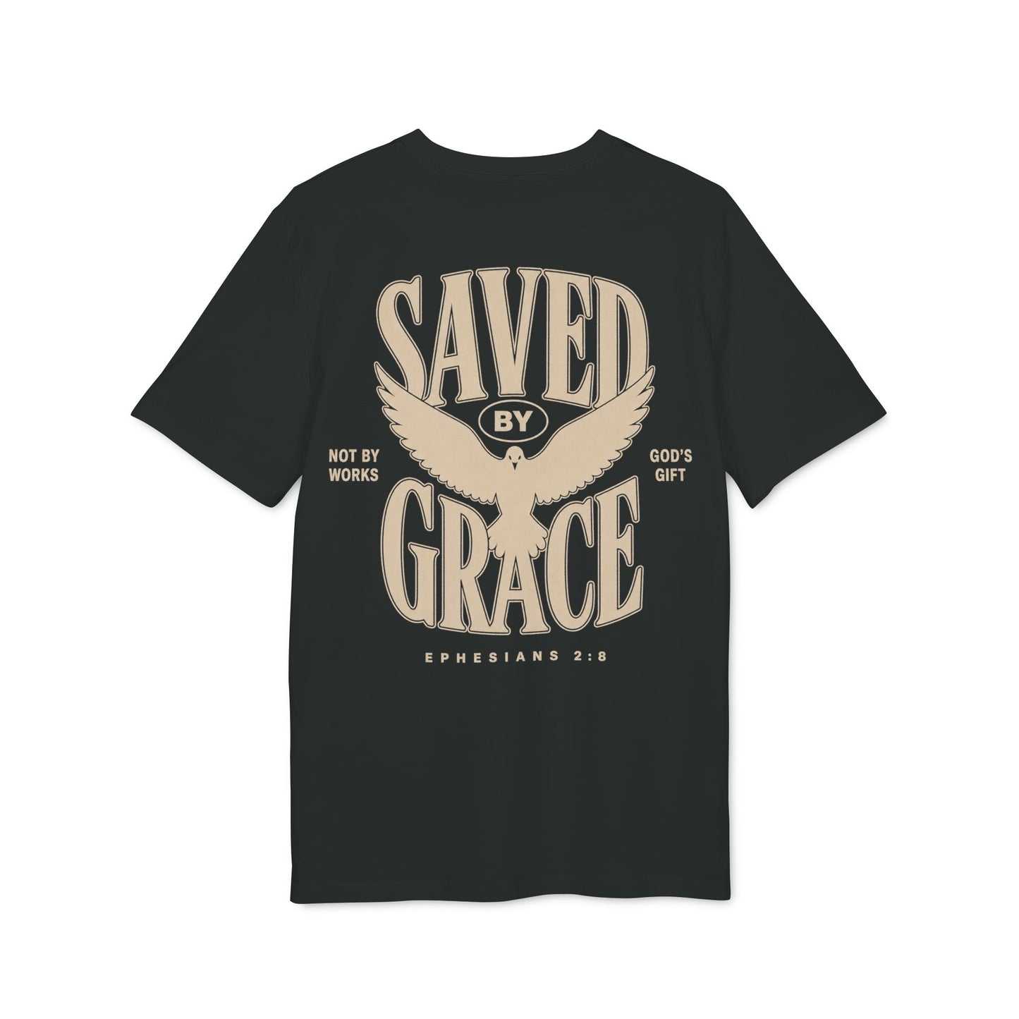 Saved by Grace T-Shirt —  (Ephesians 2:8)