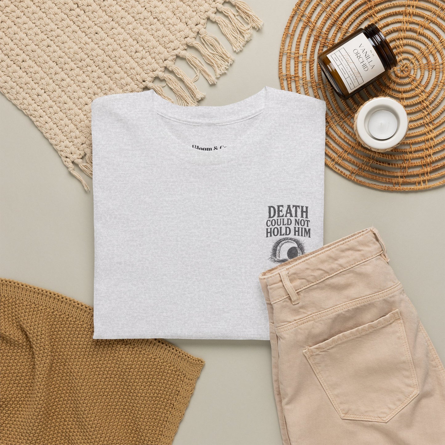 Death Could Not Hold Him Unisex T-Shirt